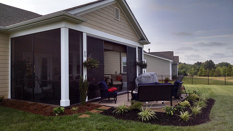 Screen Porch by Remodeling Contractor in Charlotte