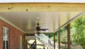 Outdoor Waterproof Ceiling Added in Mooresville, NC