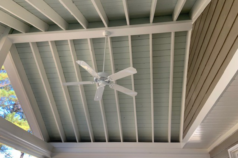 jag-interior-screen-porch-ceiling-fan | Lake Norman, Mooresville area Screen Porch, Covered 